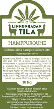 Lataa kuva Galleria-katseluun, Hamppurouhepelletti ELÄIMILLE 2,5 kg, 5 kg ja 10 kg
