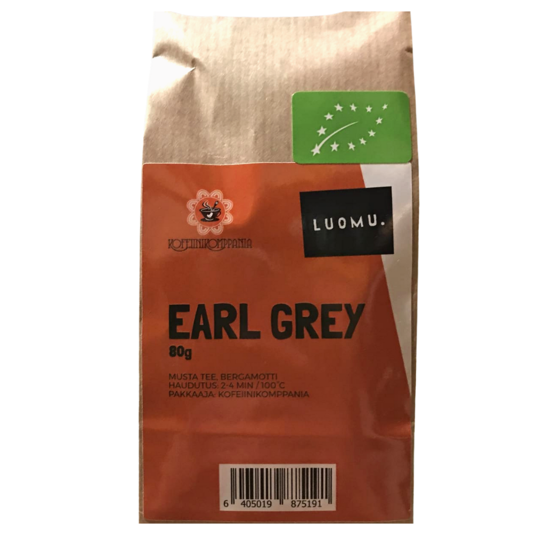 Earl Grey | Musta luomutee, 80 g