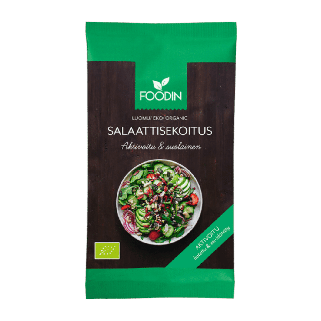 FOODIN | Suolainen salaattisekoitus 160 g (luomu)