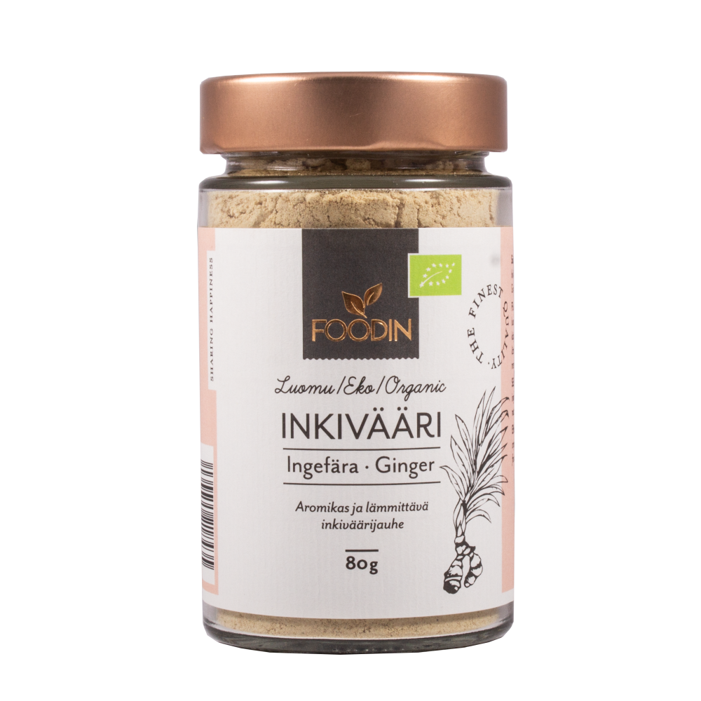FOODIN | Inkiväärijauhe (luomu) 80 g