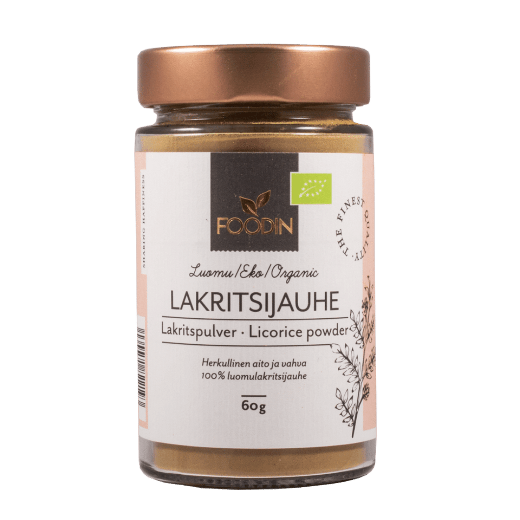 FOODIN | Lakritsijauhe, 60 g