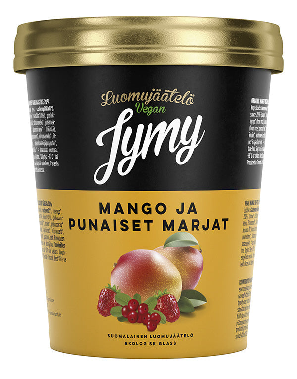 Jymy Mango ja Punaiset Marjat 500ml luomu