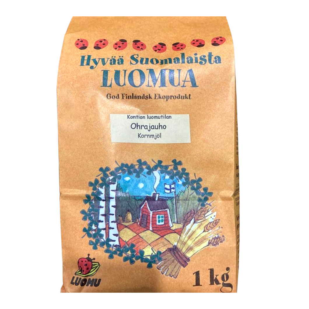 Kontion luomutila | Ohrajauho 1 kg (luomu)