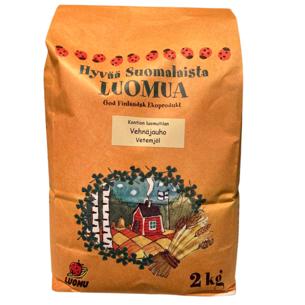 Kontion luomutila | Vehnäjauho 2 kg (luomu)