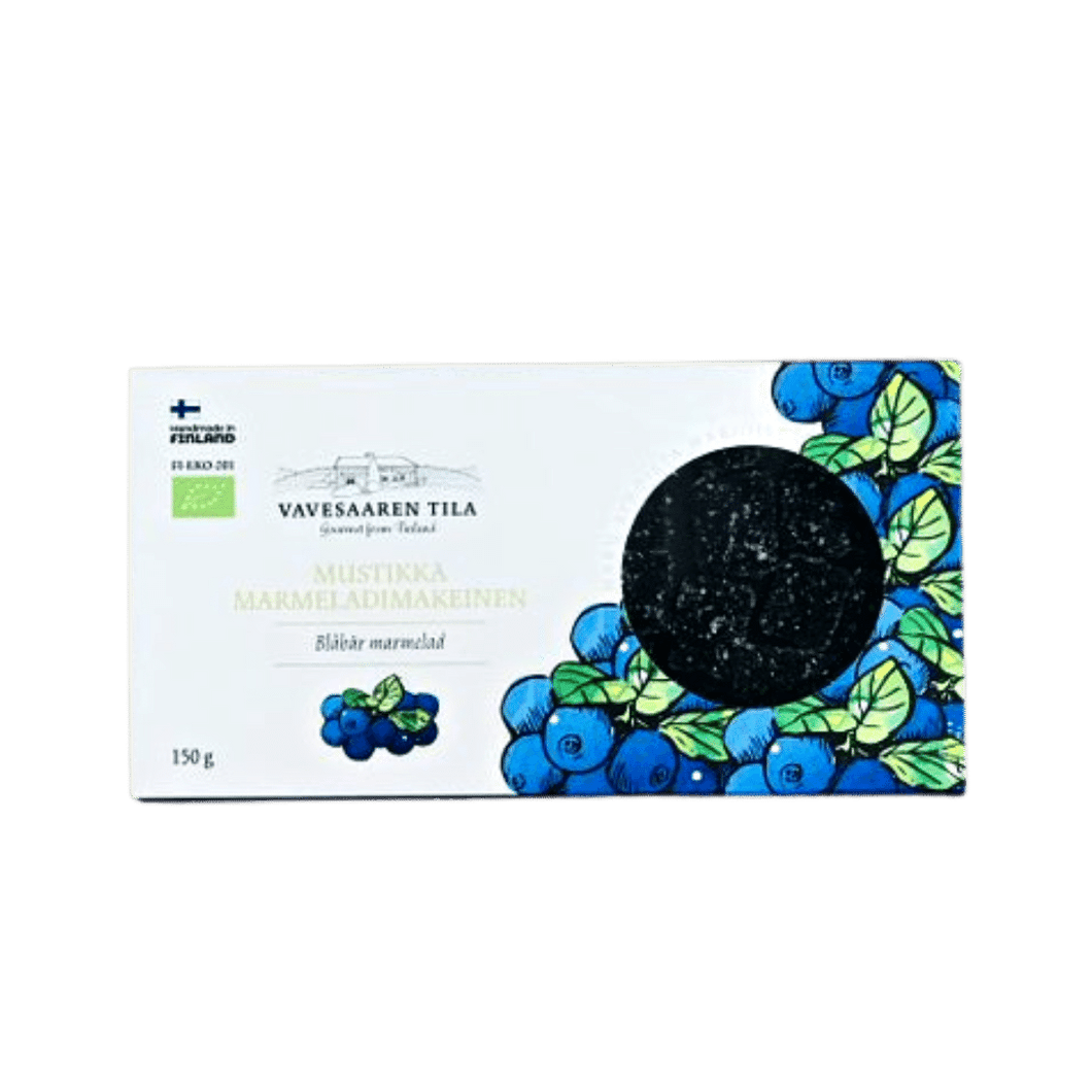 Mustikka-marmeladimakeinen