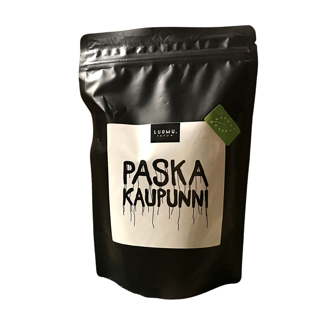Paska Kaupunni | Tummapaahtoinen luomukahvi, 200 g