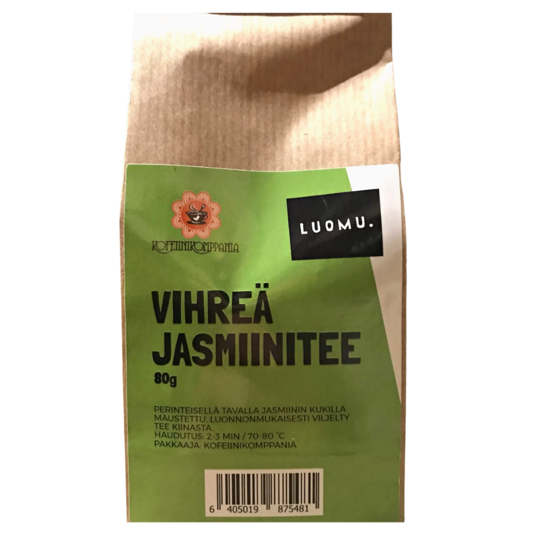 Vihreä Jasmiini | Vihreä luomutee, 80 g
