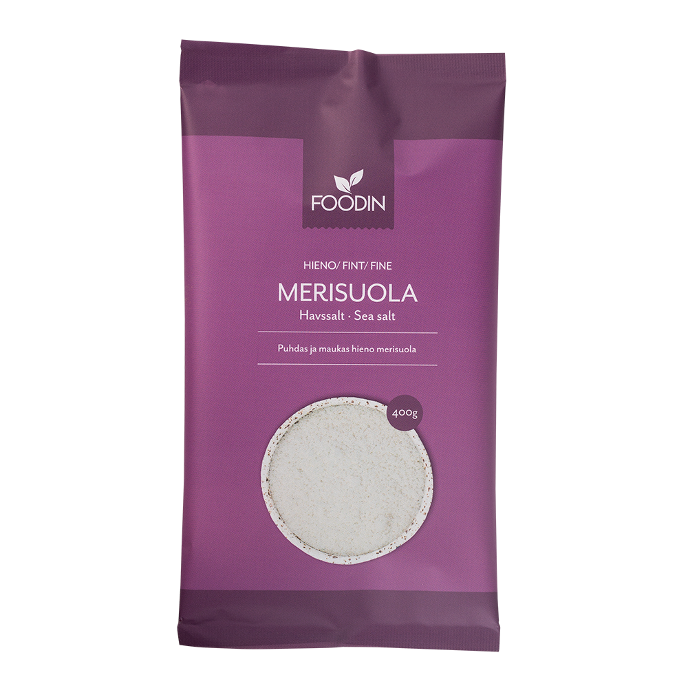 FOODIN | Guérande-merisuola, hieno 400g -10% (norm.3,99€)