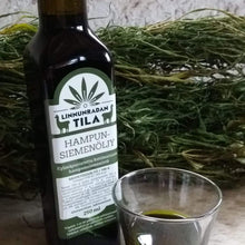 Lataa kuva Galleria-katseluun, Hampunsiemenöljy 250ml - Siemenet
