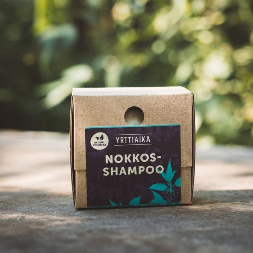 Nokkospalashampoo - Luonnonkosmetiikka