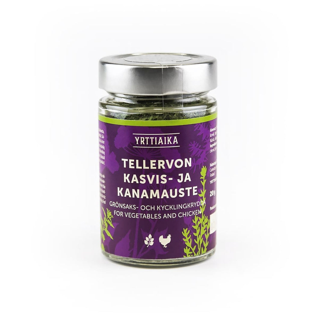 Tellervon kana- ja kasvismauste (Luomu) 20 g - Mausteet yrtit ja yrttiteet